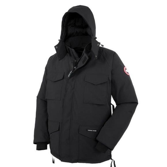 ロゴ・ワン Canada goose constable jacket grey ロゴ・ワン